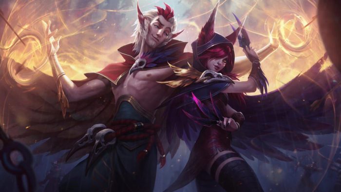 League of Legends Xayah Rakan