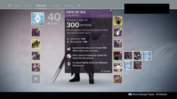 Destiny, Raid Gear