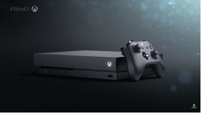 Xbox One X, e3 2017, microsoft