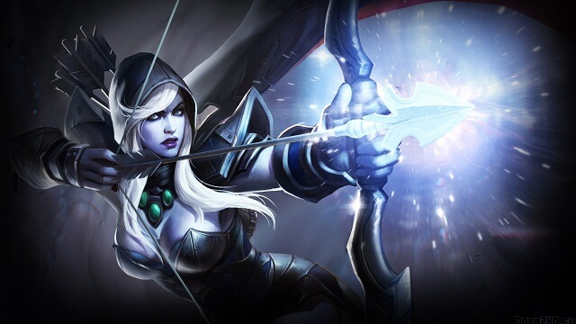 Drow Ranger from DOTA 2.