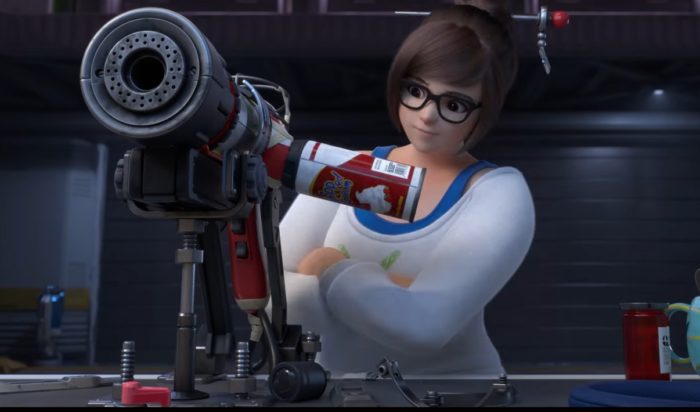 mei, overwatch, short, animation, rise and shine, animated short