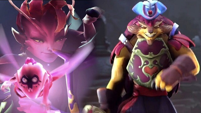 Screenshot of upcoming DOTA 2 heroes.