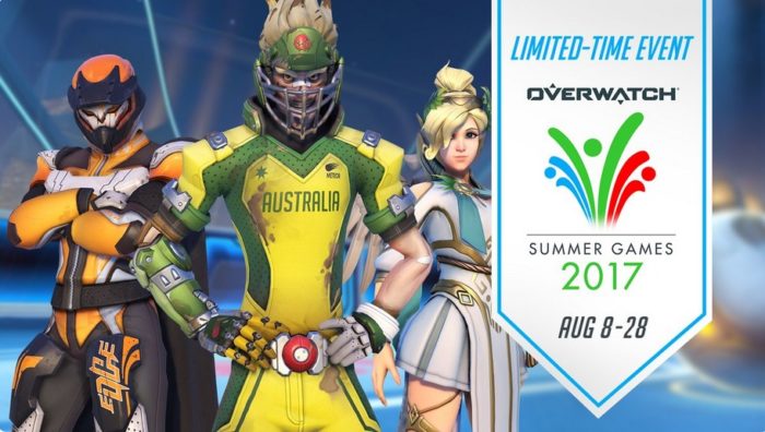 overwatch, summer games 2017, skins