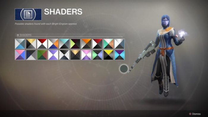 Destiny 2 Shaders