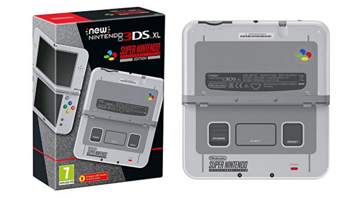 New Nintendo 3DS XL SNES Edition