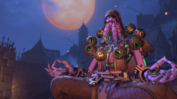 overwatch, halloween terror, zenyatta