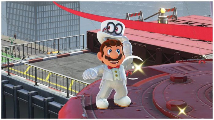 mario odyssey tuxedo wedding