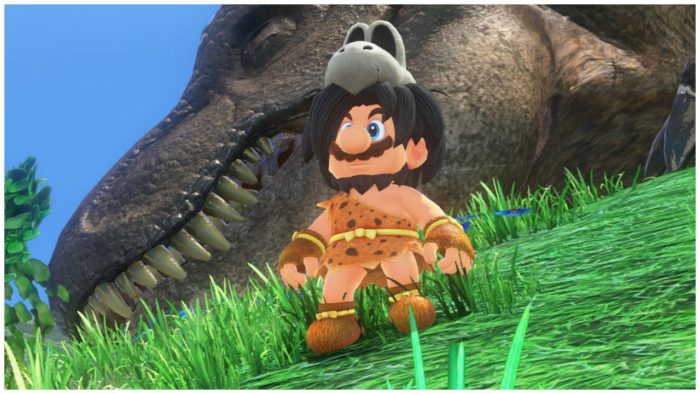 mario odyssey caveman