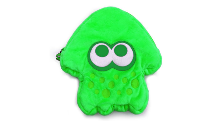 Splatoon 2 Squid Plush Carry Pouch