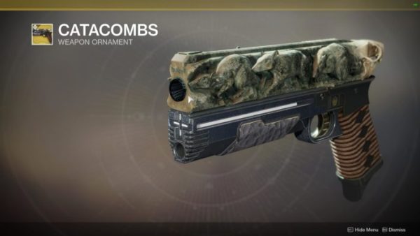 catacombs destiny 2 ornament