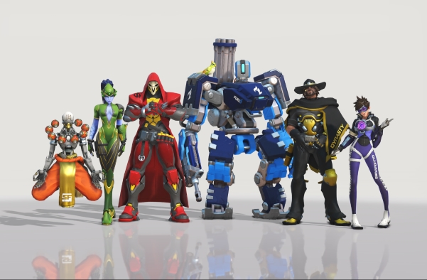 Overwatch, Overwatch League, Overwatch Team Skins