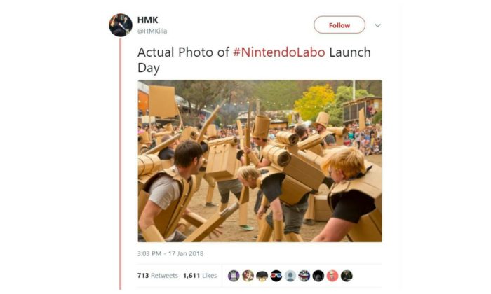 Nintendo Labo Launch Day