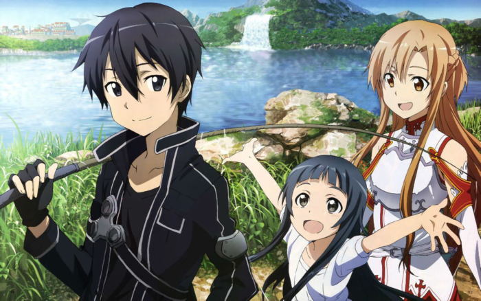 Asuna and Kirito - Sword Art Online