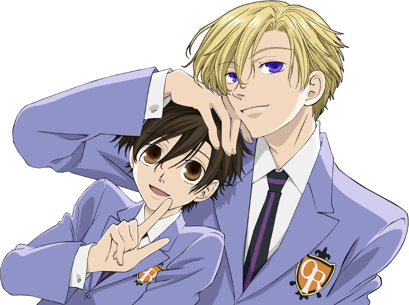 Haruhi and Tamaki - Ouran High School Host Club