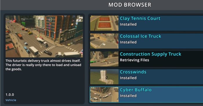 cities skylines xbox one mods