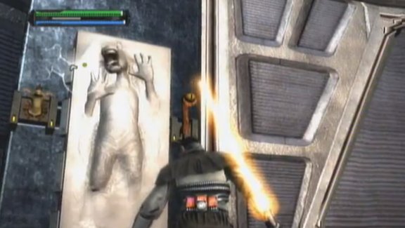 Star Wars: The Force Unleashed – Jar Jar Binks Frozen in Carbonite