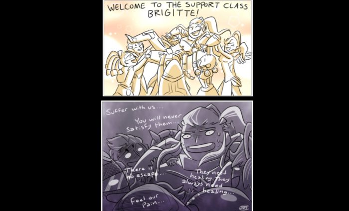 Welcome to the Support Class Brigitte!