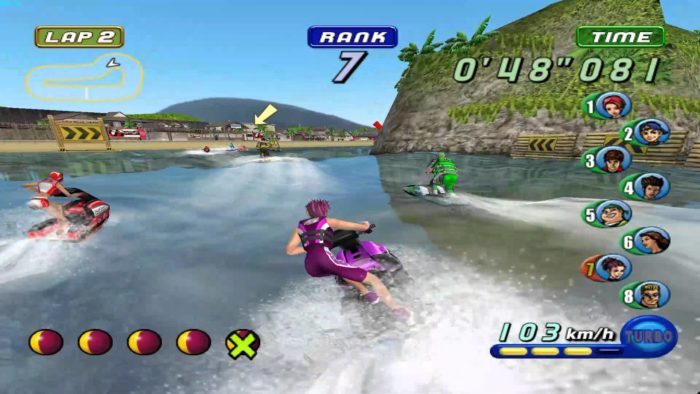 Wave Race: Blue Storm – Sarcastic Announcer