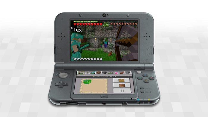 minecraft new nintendo 3ds