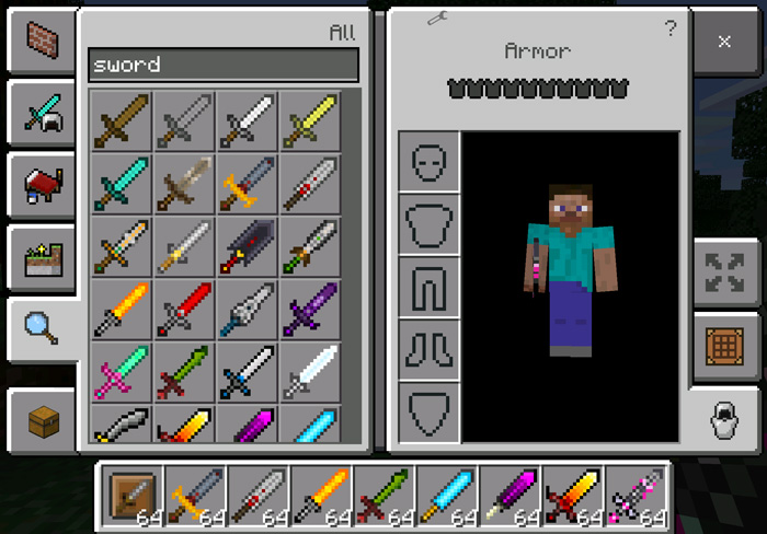 minecraft, PE, mods