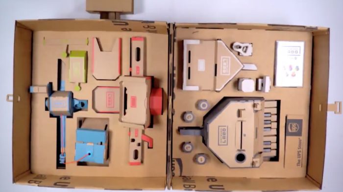 UPS, nintendo labo, labo