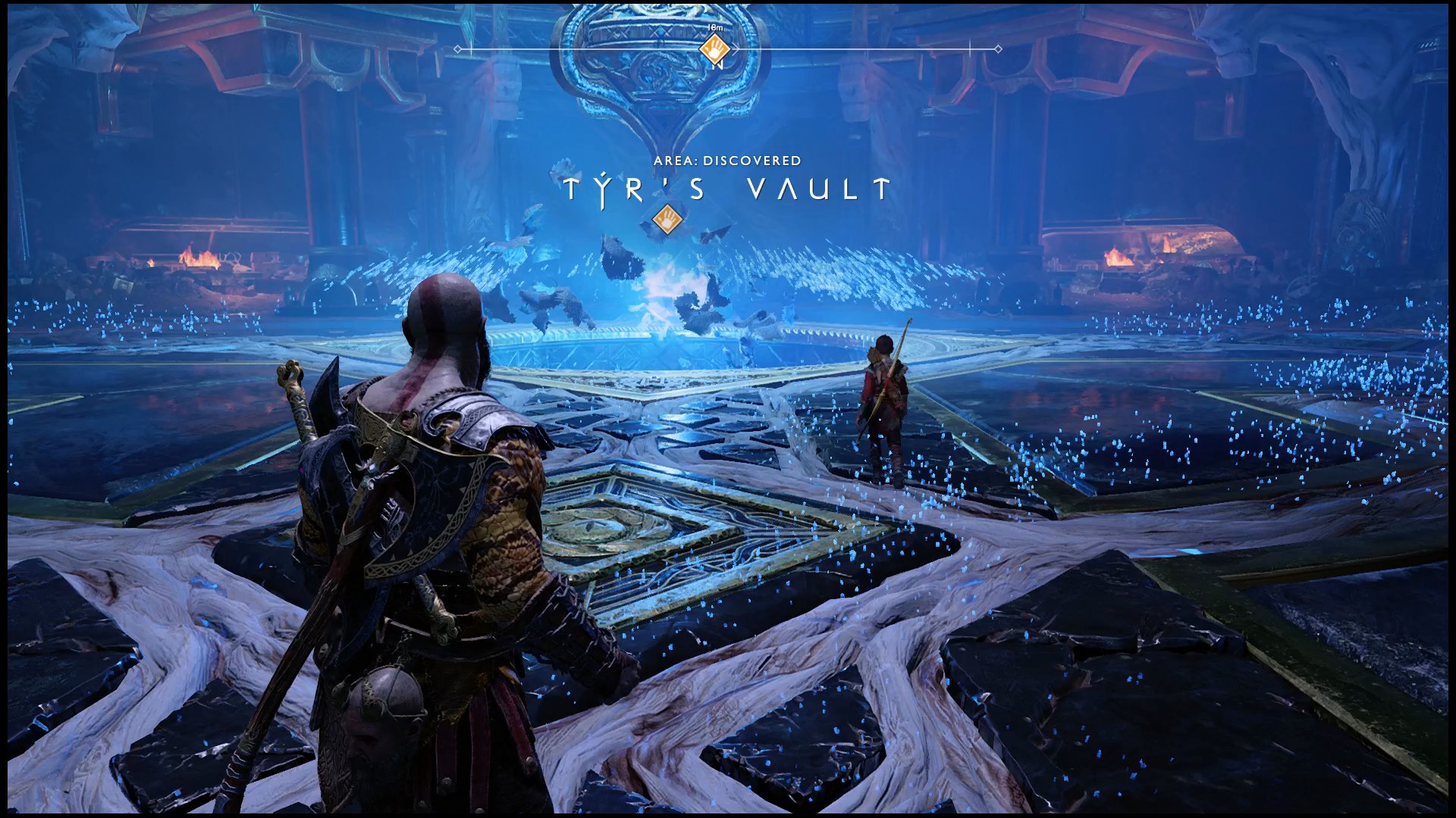 tyr's vault puzzle solution in god of war, how to solve tyr's vault, tyr's vault, god of war ps4