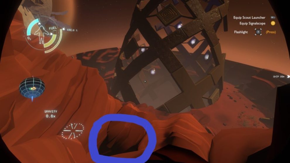 how to get to high energy lab in outer wilds