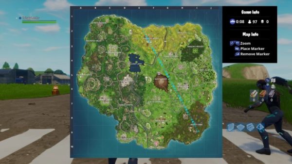 fortnite, season 4, map