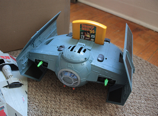 Darth Vader's TIE Advanced Nintendo 64