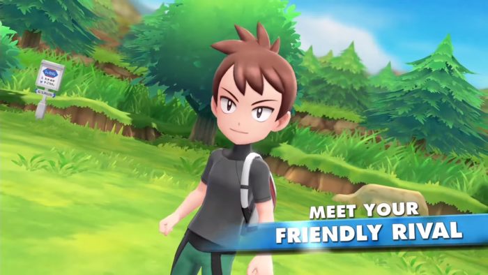 Pokemon Let's Go, Rival