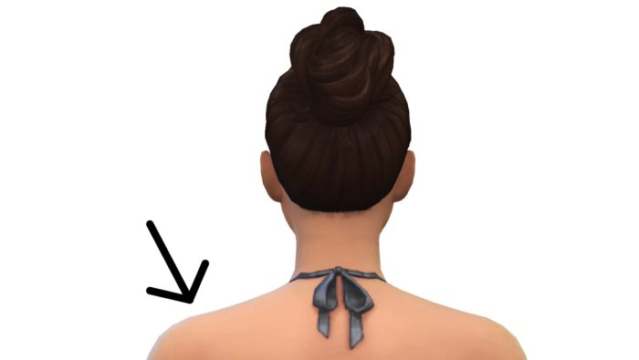 shoulder height, slider, mods, sims 4