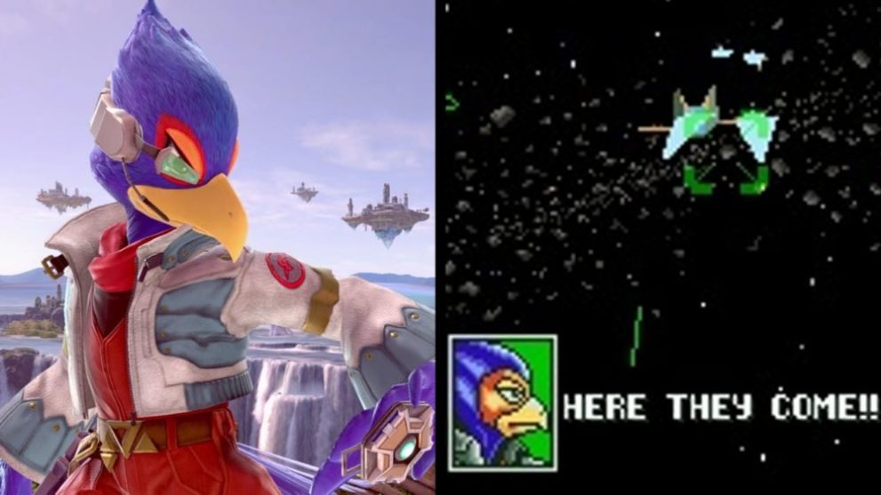 Falco - Star Fox (SNES, 1993)