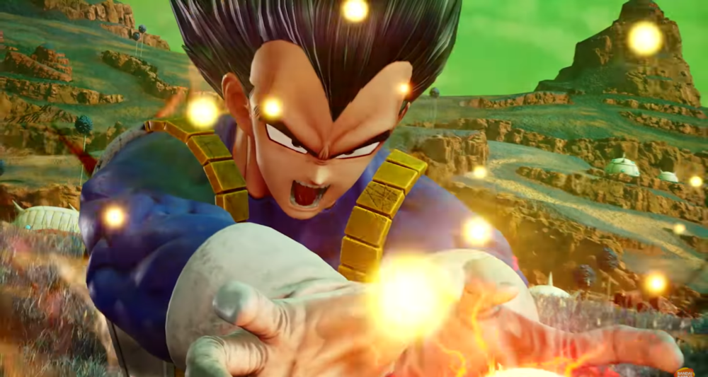 Vegeta reveal in Jump Force