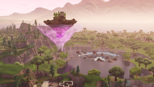 Fortnite island, cube