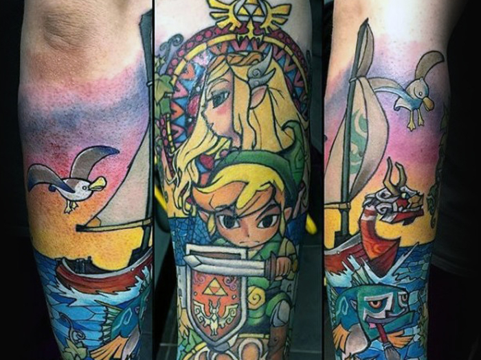 Sailing The Seas Sleeve – The Legend of Zelda: The Wind Waker