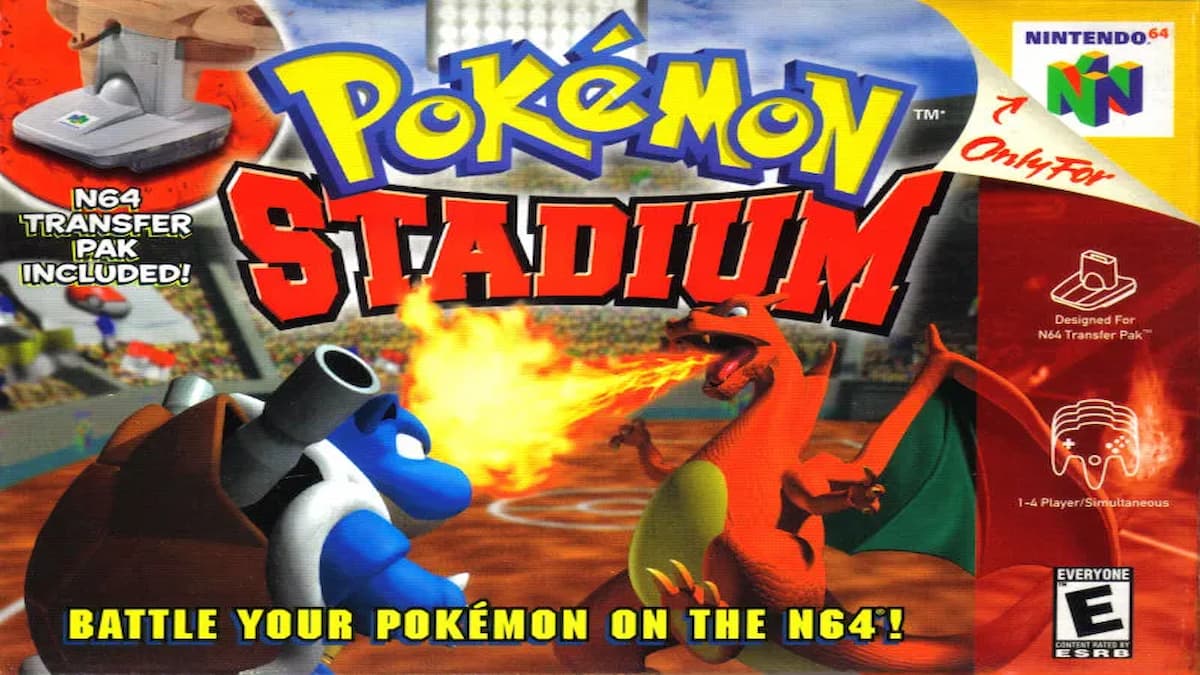 pokemon stadium box art