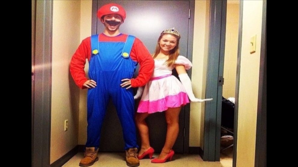 Mario and Peach