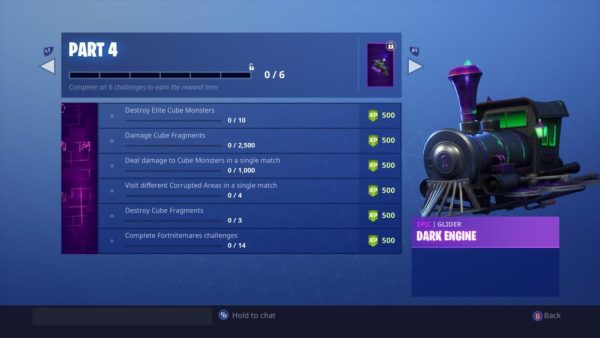 Fortnitemares Challenges Part 4