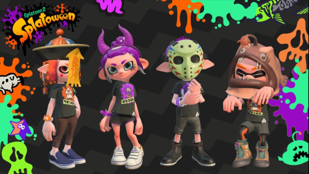 halloween, splatoon 2, events, nintendo, switch, 2018