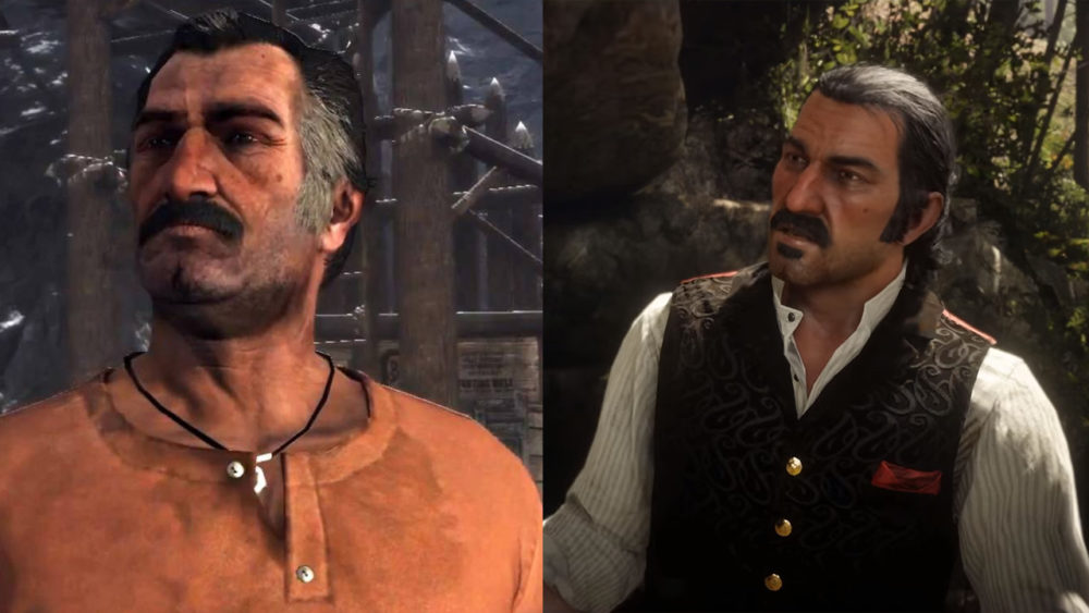 Red Dead Redemption 2, Graphics, Red Dead Redemption, Comparison, Graphics Comparison, Rockstar, Faces