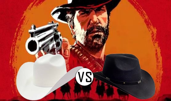 red dead redemption 2 quiz, white hat, black hat