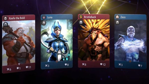 Artifact, Valve, card game, TCG, heroes, DOTA