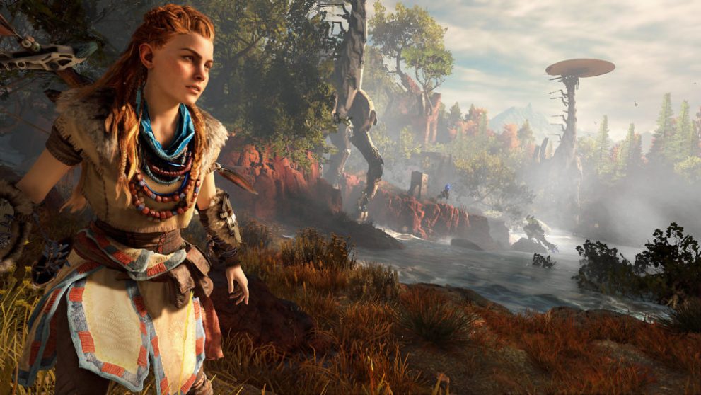 aloy, horizon zero dawn, protagonist, hero, ps4, Guerrilla Games, Sony, protagonists