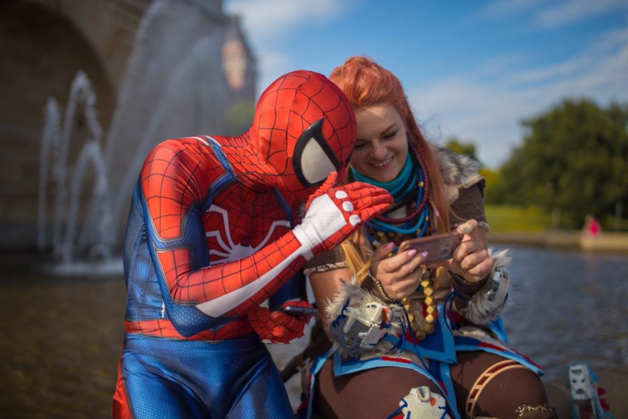 Spider-Man and Aloy