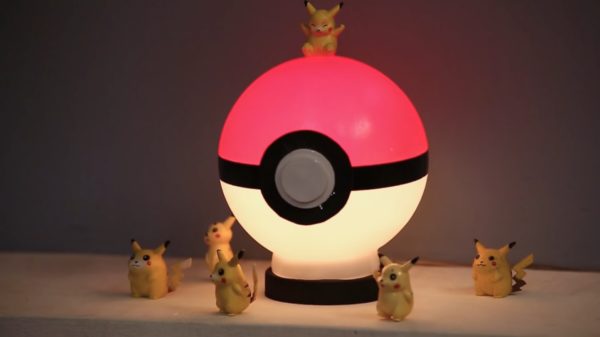 Poke Ball Table Lamp