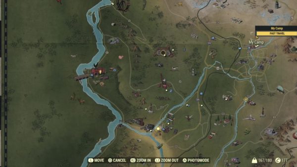 Fallout 76 fast travel, how to fast travel in Fallout 76