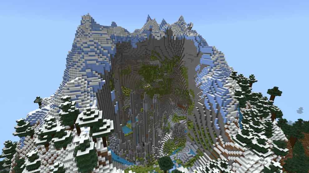 Mountain Minecraft Seed