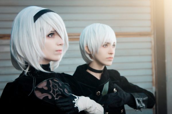 2B and 9S from Nier: Automata