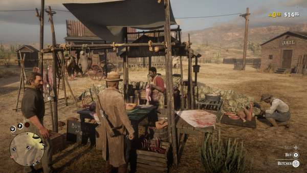 Red Dead Online butcher, where to sell pelts in red dead online