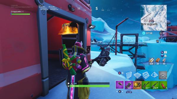 Fortnite Frosty Flights Chest Spawn Locations